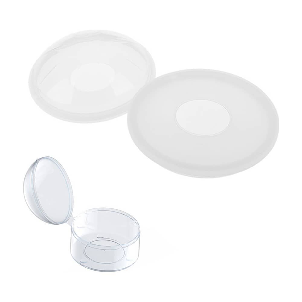 2 Amapolas Lactancia Recolector Leche Materna Disco Pezonera image number 0.0