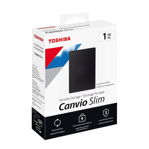 Disco Duro Externo Toshiba 1tb Canvio Slim Negro | Lifemax