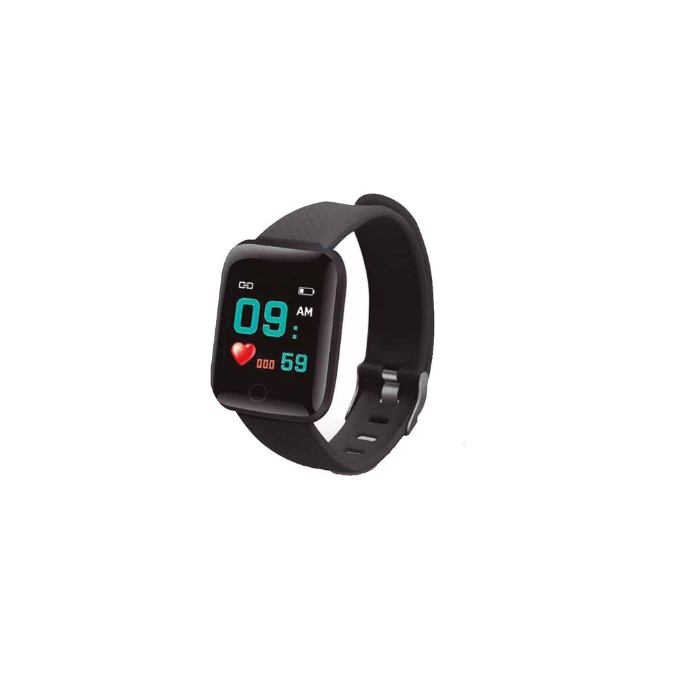 Smartwatch Monitor De Salud Color Negro - Ps image number 0.0