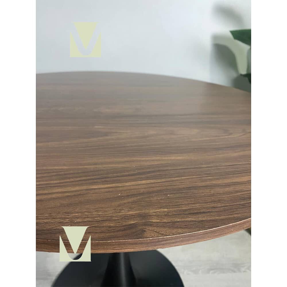 Mesa Tulip 100cm Walnut-black image number 4.0