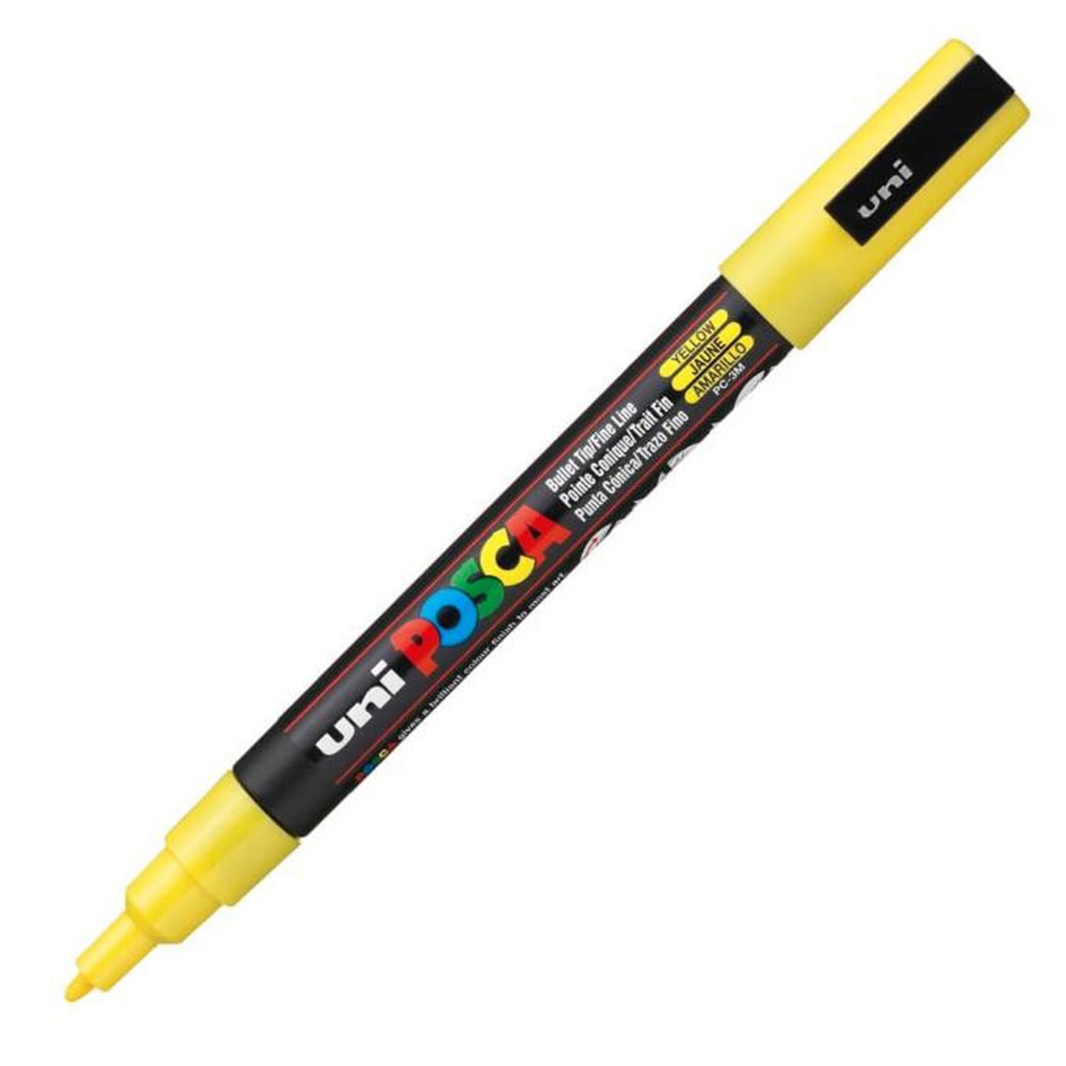 Marcador Acr&iacute;lico Amarillo 3m Posca image number 1.0