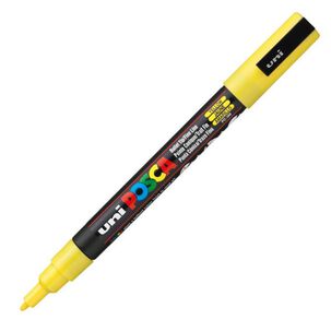 Marcador Acr&iacute;lico Amarillo 3m Posca
