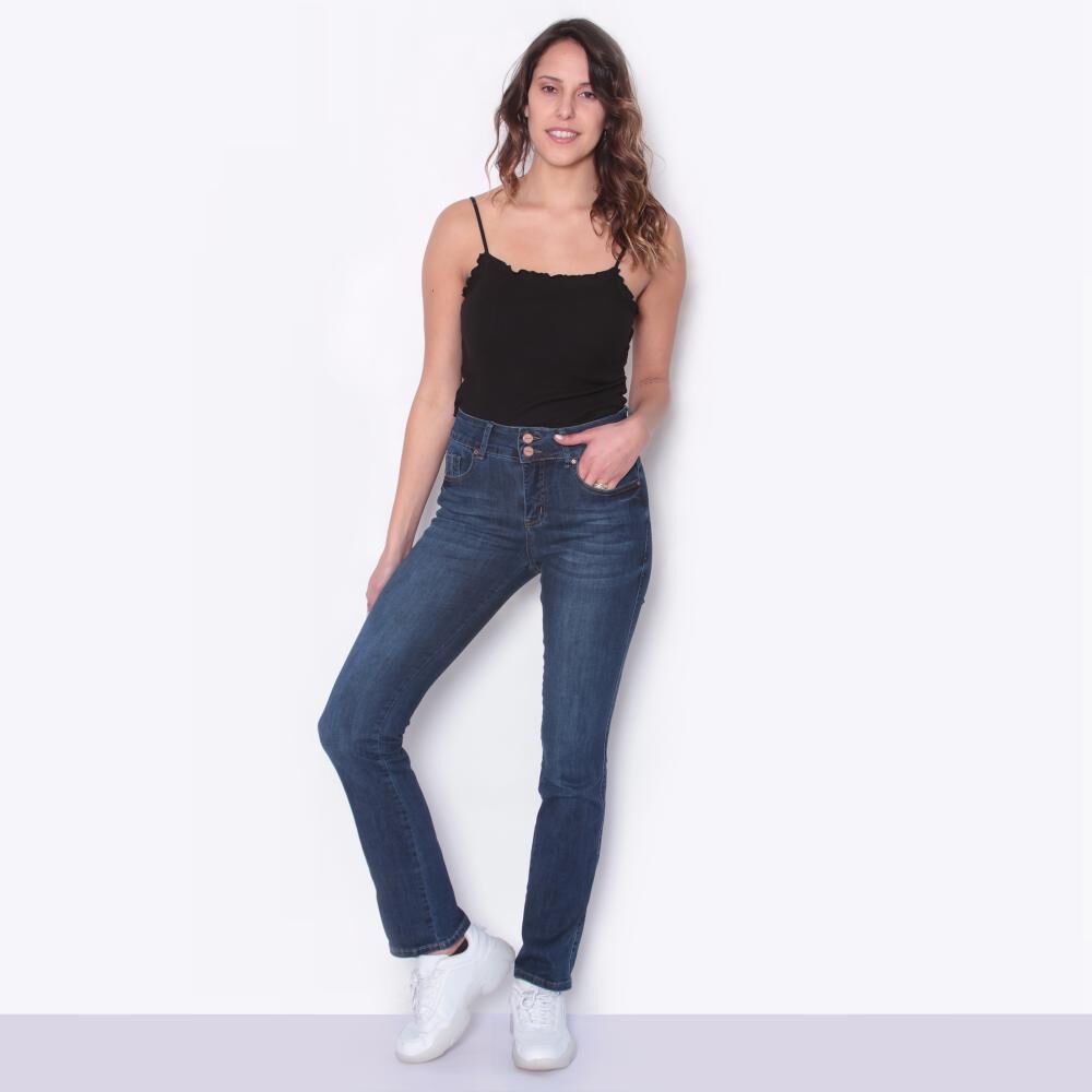 Jeans Mujer Straight Wados