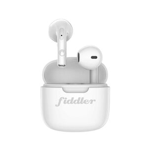 Audífonos Bluetooth Fiddler Mini Pod Touchc Blanco