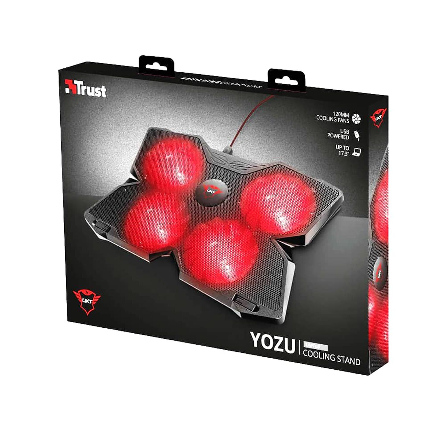 Ventilador Para Notebook Gamer Trust Gxt278 Yozu Led 1200rpm image number 0.0