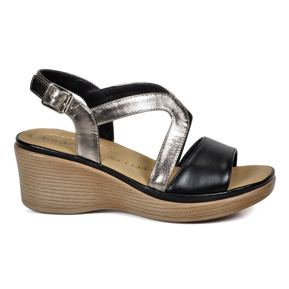 Sandalia Kimey Negro image number 1.0