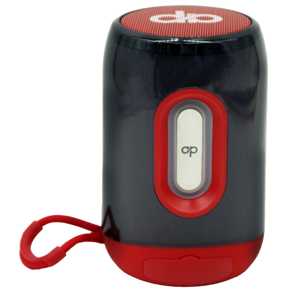 Parlante Bluetooth Rgb Tws Portátil Color Rojo - Ps image number 0.0