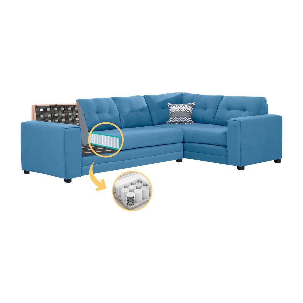 Sof&aacute; Seccional Living Factory New Dubai / 6 Cuerpos image number 3.0