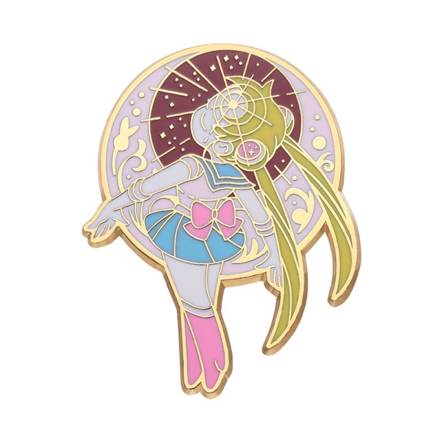 Pin Broche Vintage Dijes Sailor Moon Luna image number 0.0