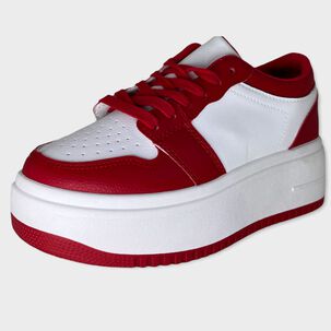 Zapatilla Skate Urbana Roja Danicolle