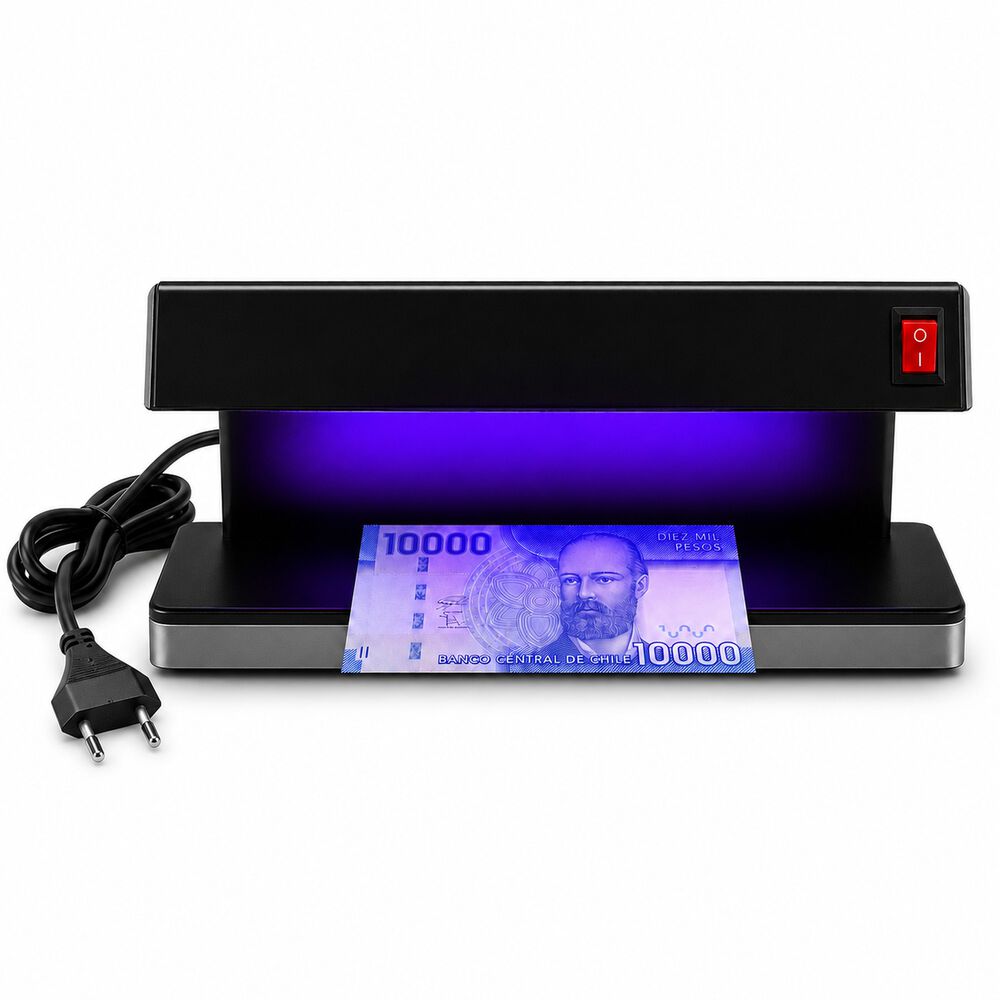 Detector De Billetes Falsos Con Doble Luz Ultra Violeta 6w image number 2.0
