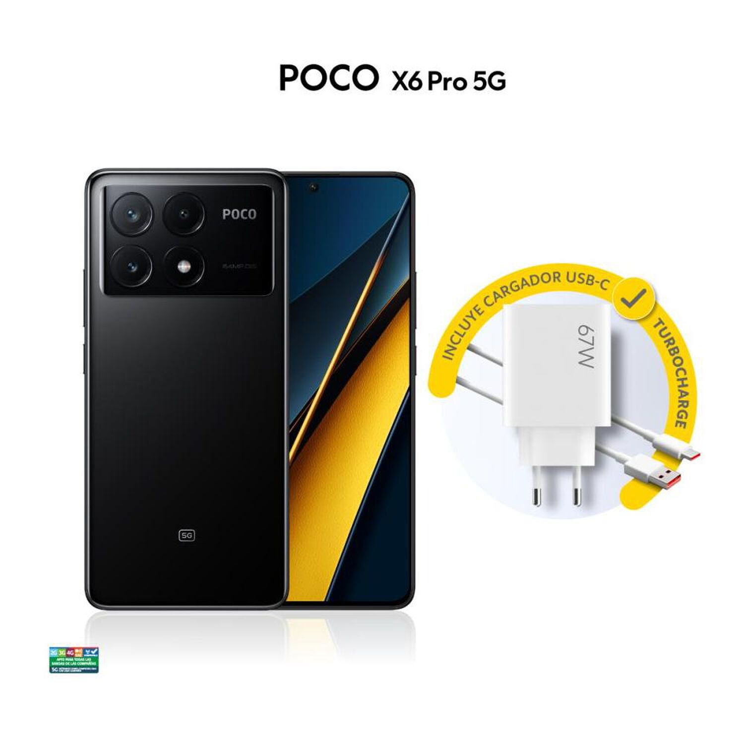 Smartphone Xiaomi Poco X6 Pro / 5G / 512 GB / Liberado image number 1.0
