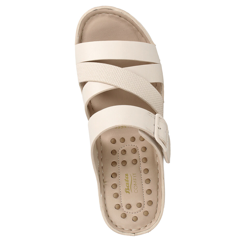 Sandalia Mujer Bata Cuyler Beige image number 5.0