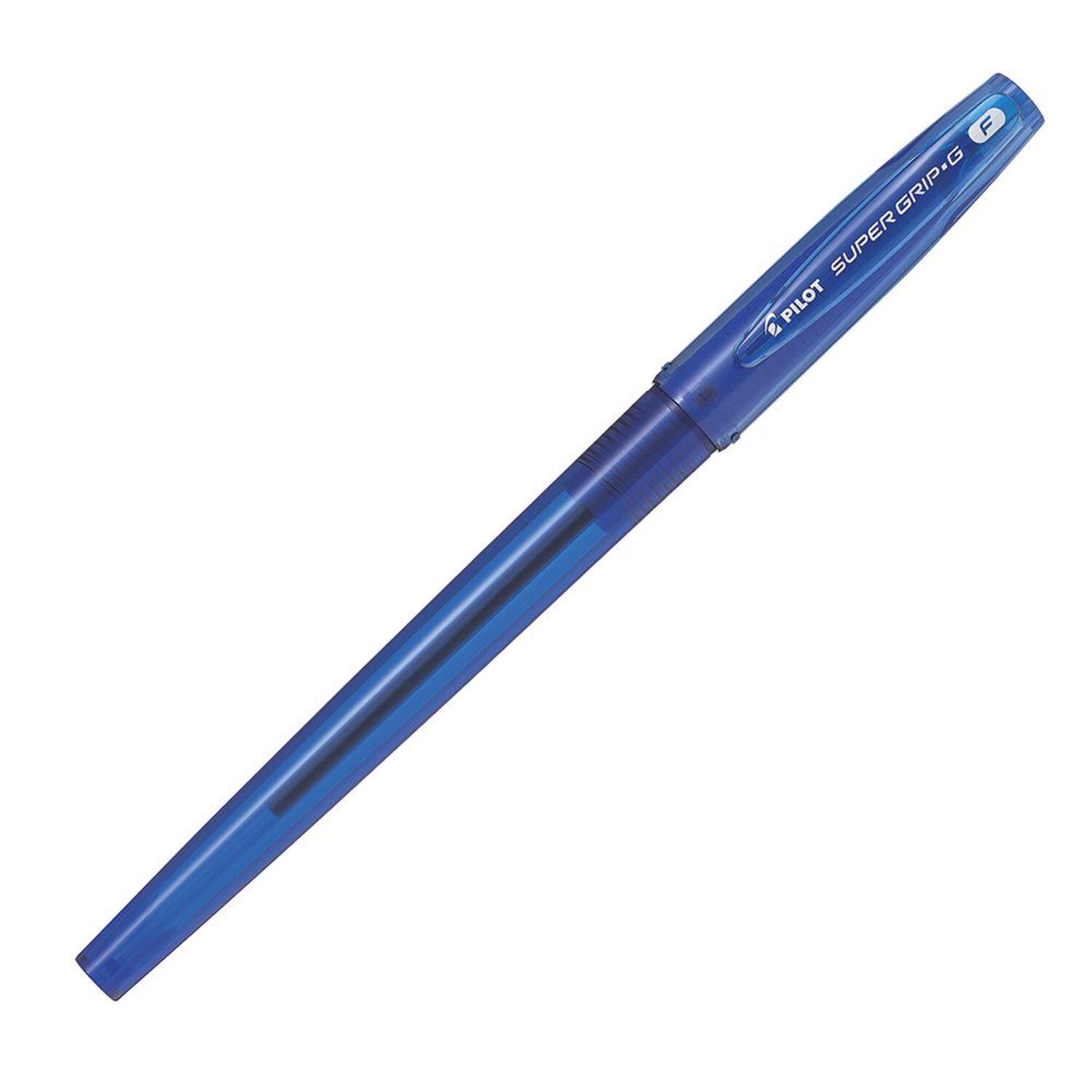 Lapiz Pasta Super Grip G 0.7 Azul 12 Ud image number 0.0