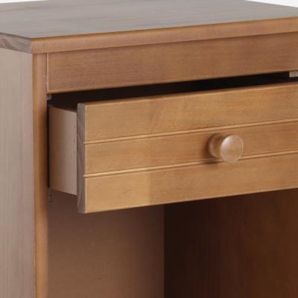 Cama Europea Rosen Wave / 1.5 Plazas / Base Normal + Set De Maderas Tabor Caramelo image number 11.0