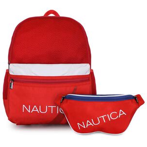 Mochila Stark + Banano Kappa Rojo Nautica