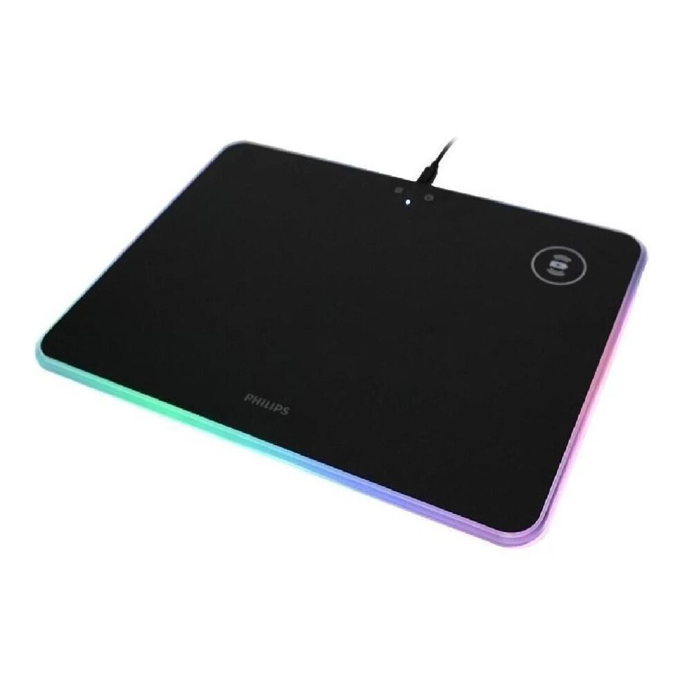 Mousepad Gamer Rgb 35x25x5cm Con Carga Inalambrica image number 2.0