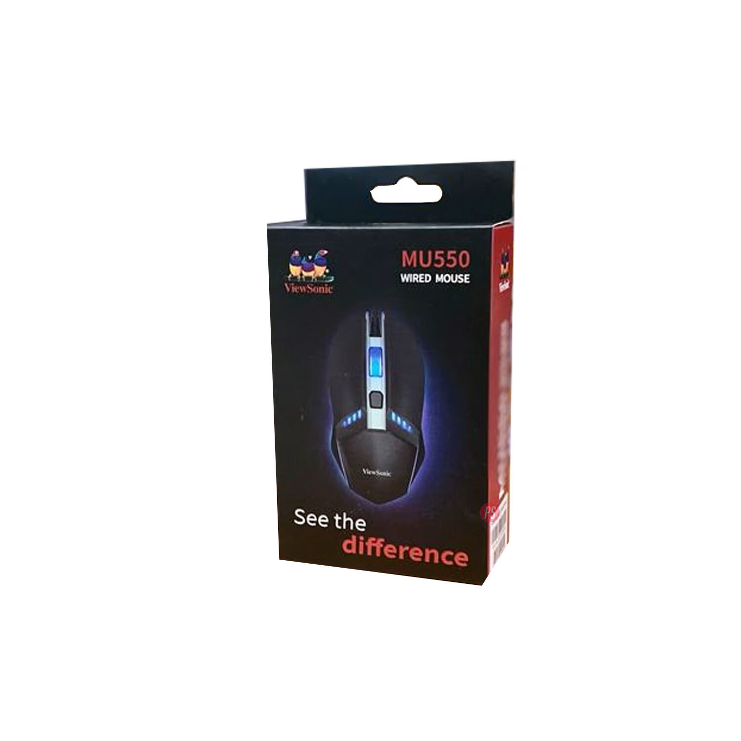 Mouse Gamer Iluminaci&oacute;n Azul Viewsonic Mu550 - Ps image number 2.0