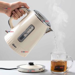 Hervidor El&eacute;ctrico Oster De 1.7 Litros Para T&eacute; Caf&eacute; E Infusiones Bvstkt8107om-052