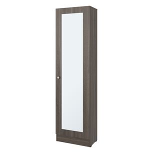 Closet 1 Puerta Con Espejo 180,1x49,1x30,2 Cm