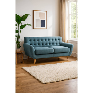 Sof&aacute; Azhome Bristol Demin / 3 Cuerpos