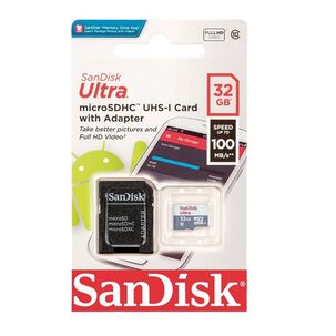 Memoria Micro Sd Sandisk 32 Gb Clase 10