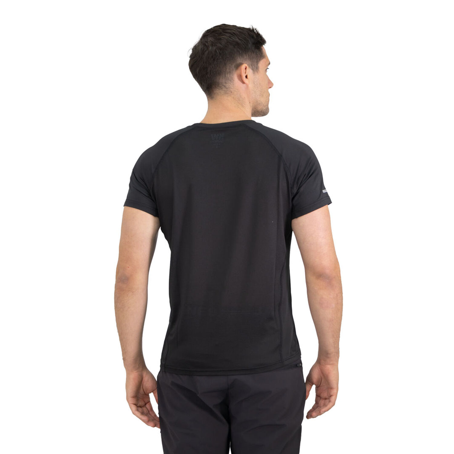 Polera Dry Fit Hw Spx Manga Corta Hombre Black image number 5.0
