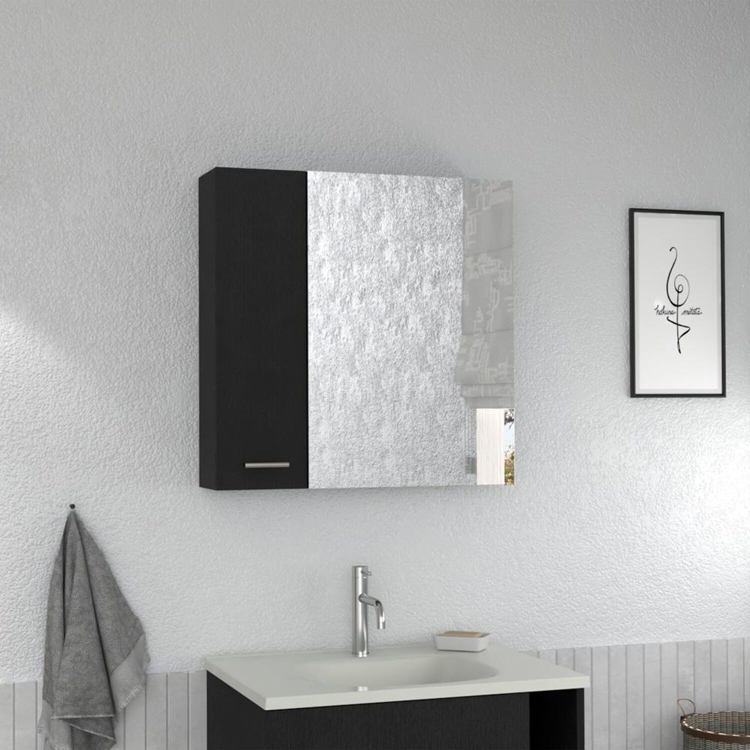 Mueble De Ba&ntilde;o Tuhome Almacenamiento Barcelona / 2 Puertas image number 0.0