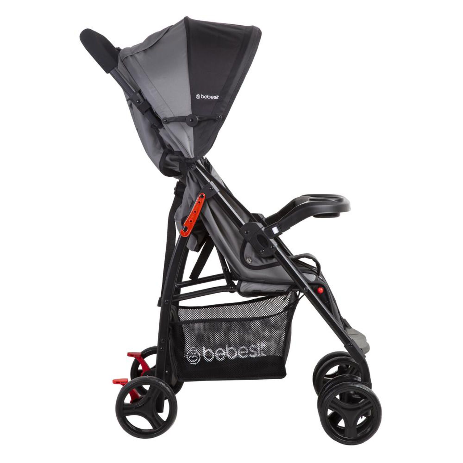 Coche Travel System Bebesit Summer Gris image number 3.0