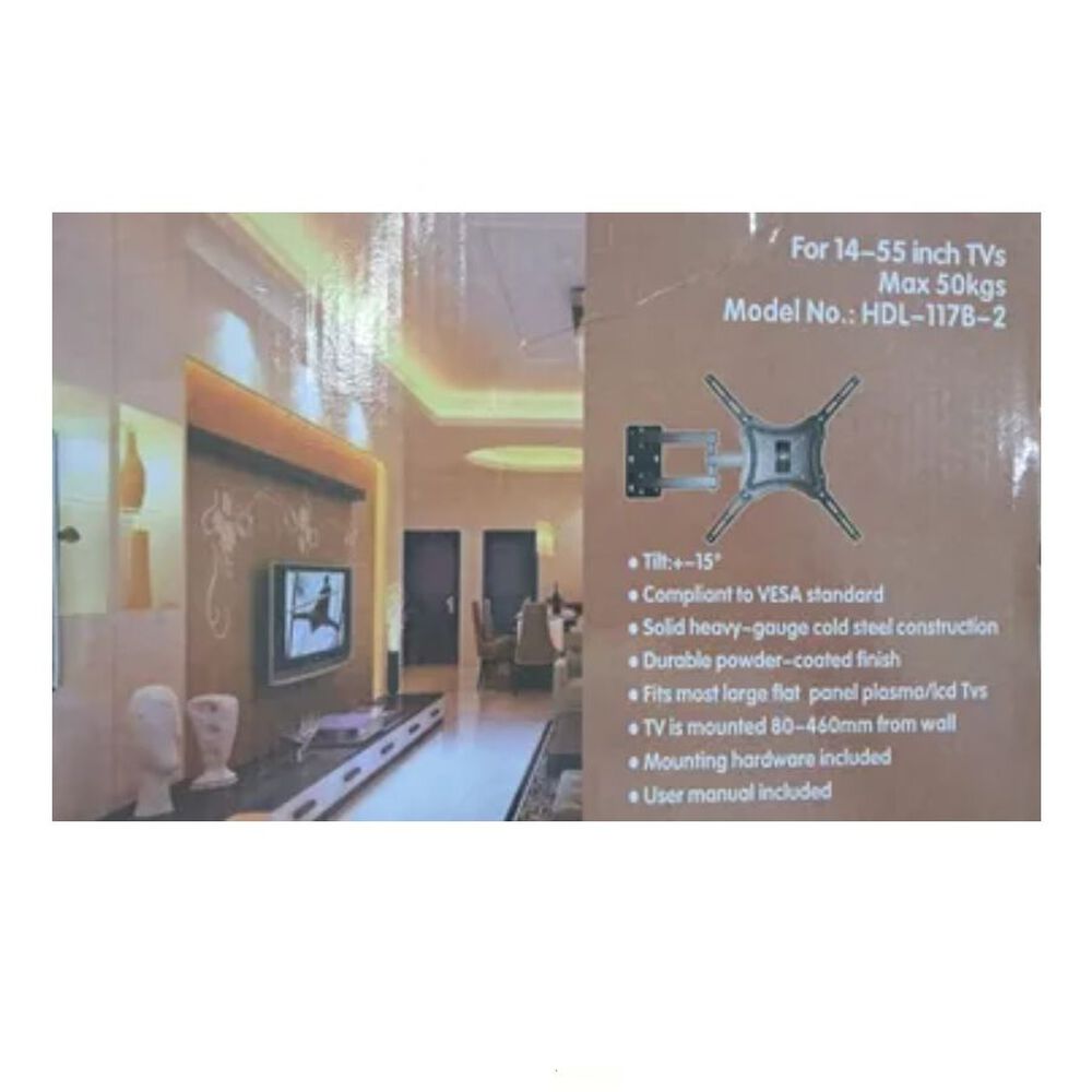 Soporte De Pared Hdl-117b-2 Home Design 14 55 Tv image number 4.0