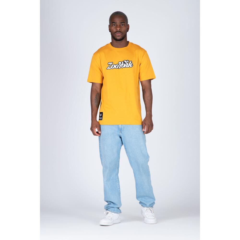 Polera Lisa Manga Corta Cuello Redondo Hombre Zoo York image number 1.0