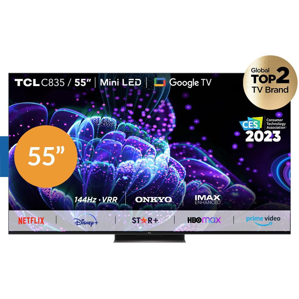 Qled 55" TCL 55C835 / Ultra HD 4K / Smart TV image number 0.0