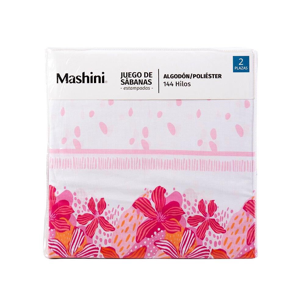 Sabana Estampada 144 Hilos Mashini 1.5 Plazas Tucan image number 4.0