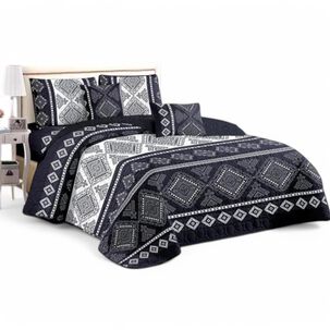Cubrecama De Verano King Quilt + 2 Fundas De Almohada Cobertor Delgado Qvr3-5
