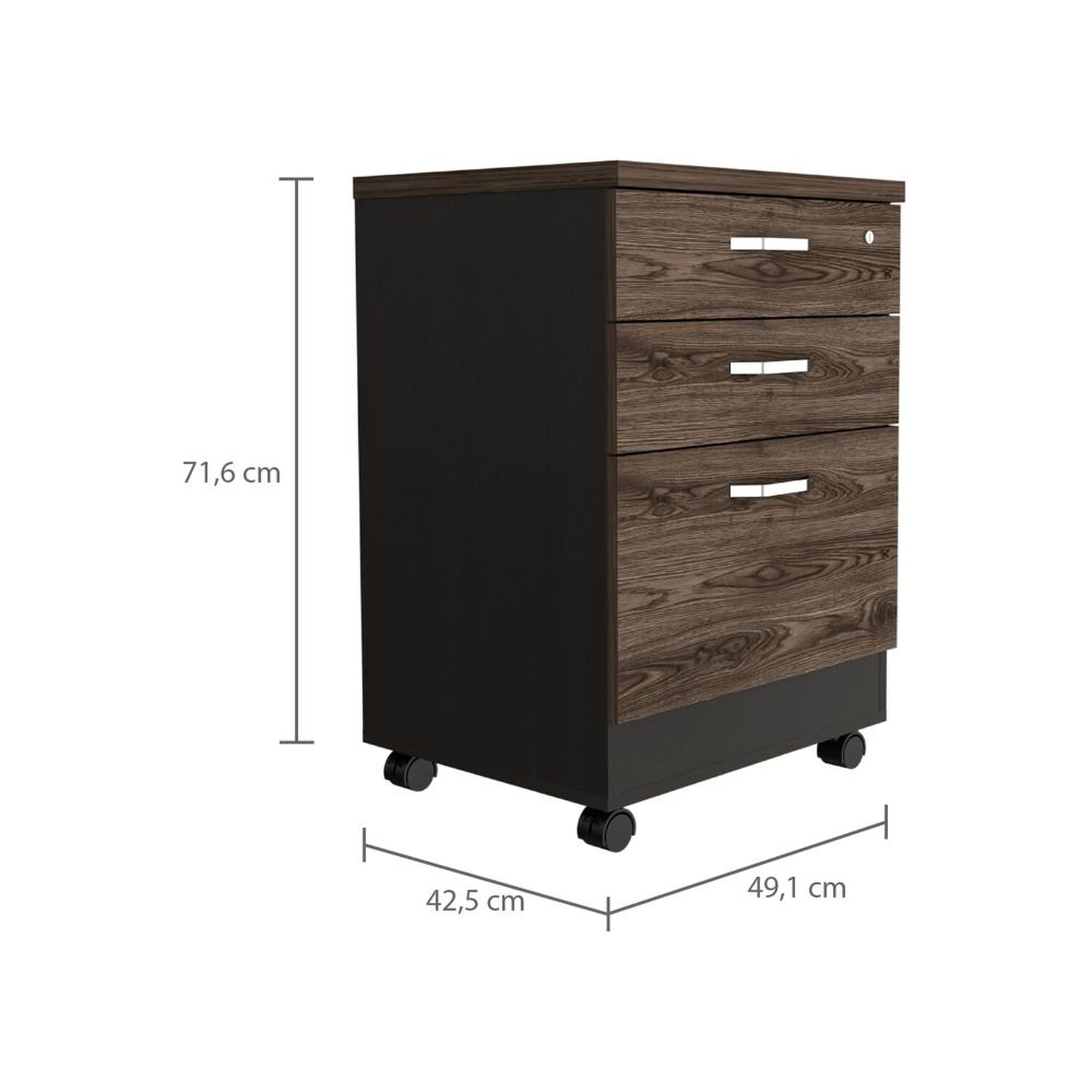 Repisa Tuhome Almacenamiento Home Office / 3 Caj&oacute;n(es) image number 2.0
