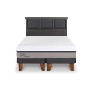 Cama Europea Cic Balance / King / Base Dividida + Respaldo