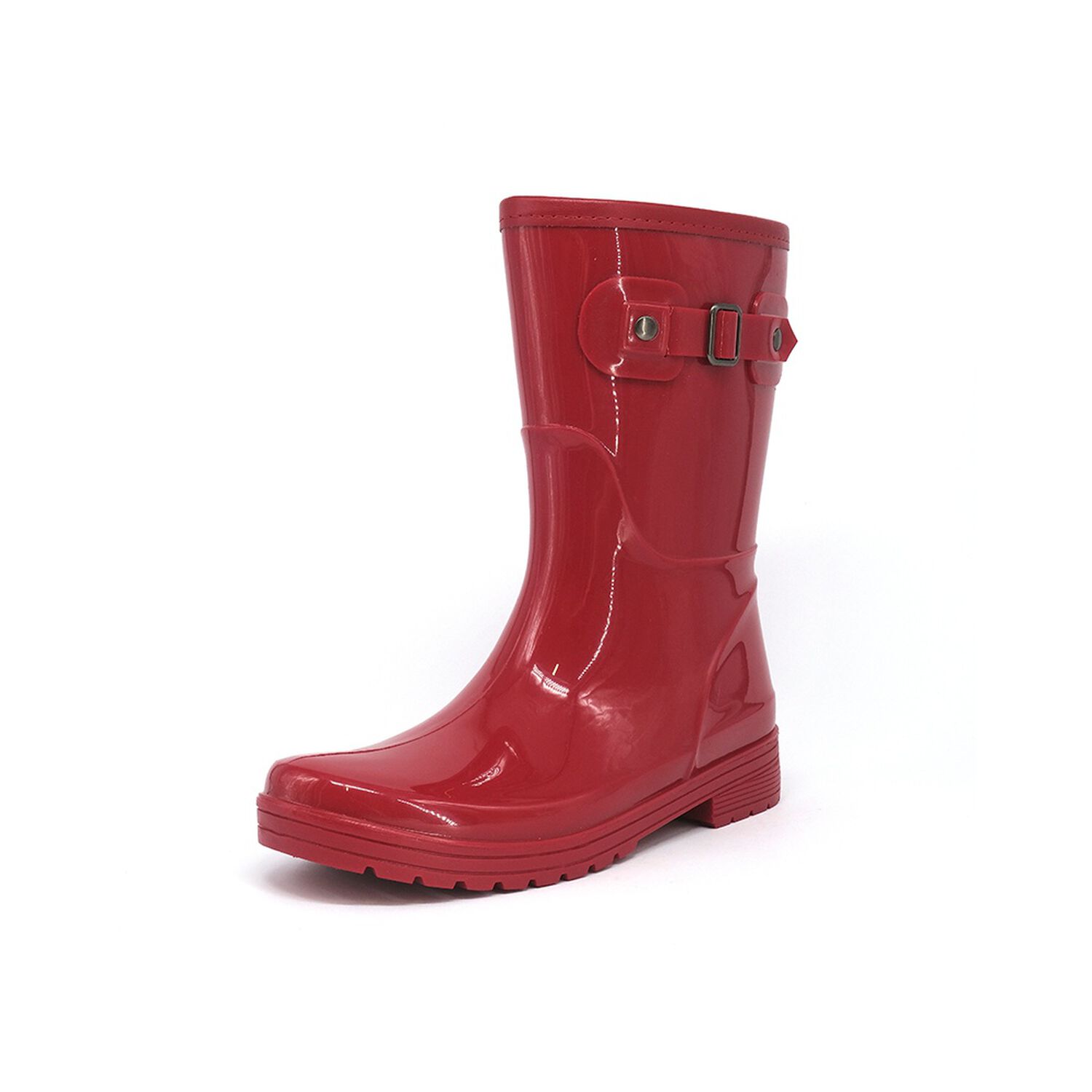 Bota De Agua Con Polar Cressida Rojo Alquimia image number 0.0