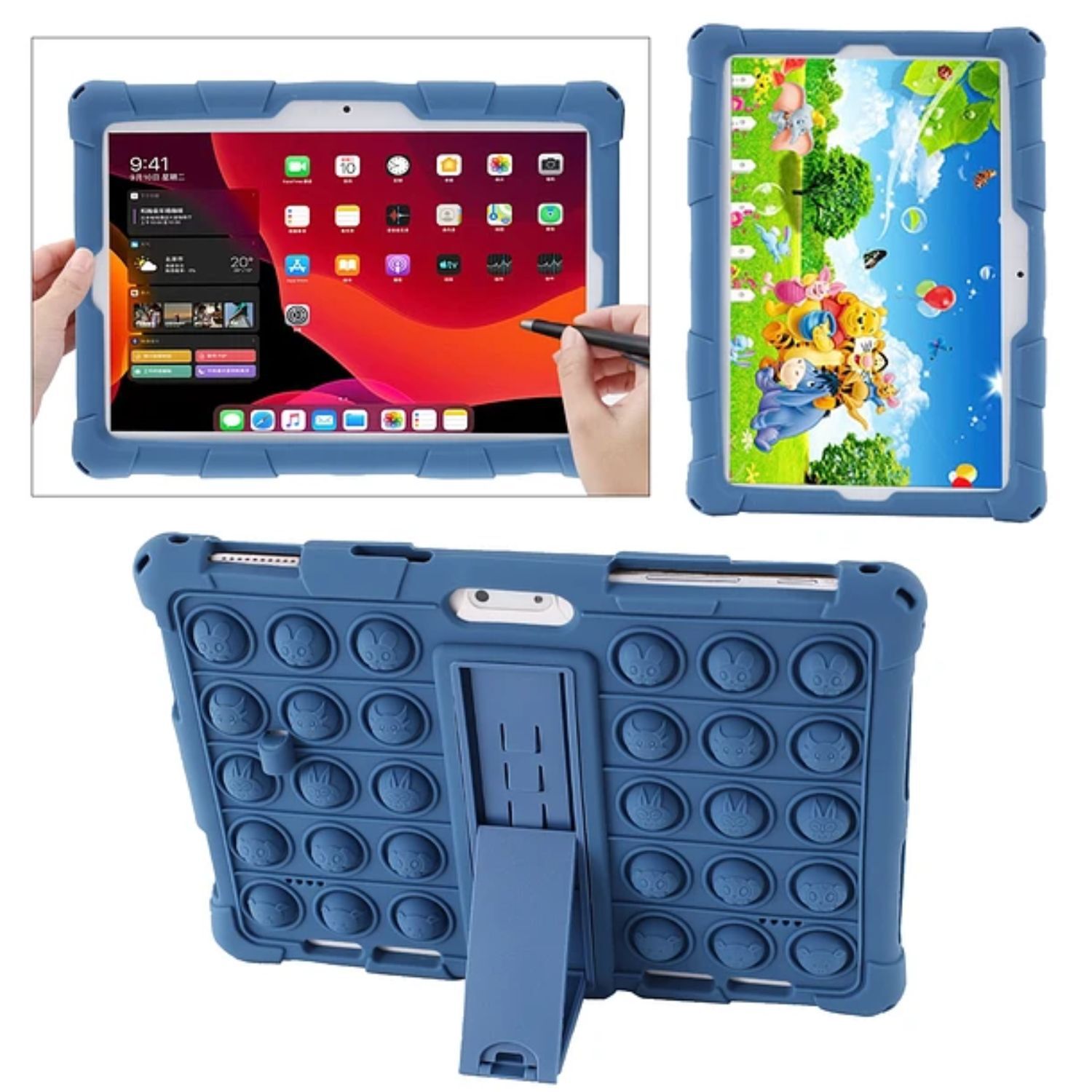 Funda Protectora Pop It Para Tablet 10 Pulgadas Con Cord&oacute;n image number 1.0