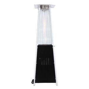 Estufa A Gas Exterior Terraza Obelisk Lw Negro 1,8 Metros