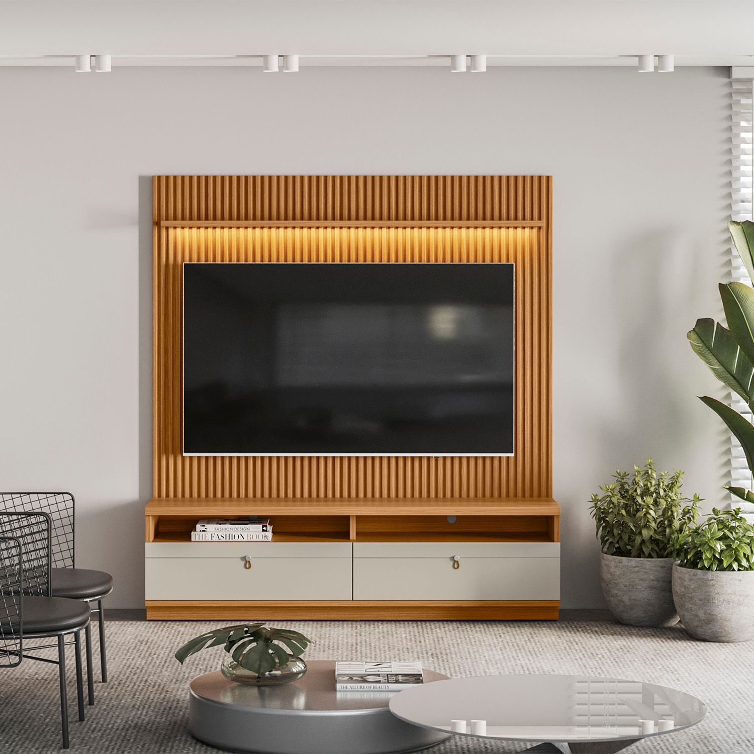Home Tv Di Poretti Design Ouro Ttv / 2 Cajones image number 5.0