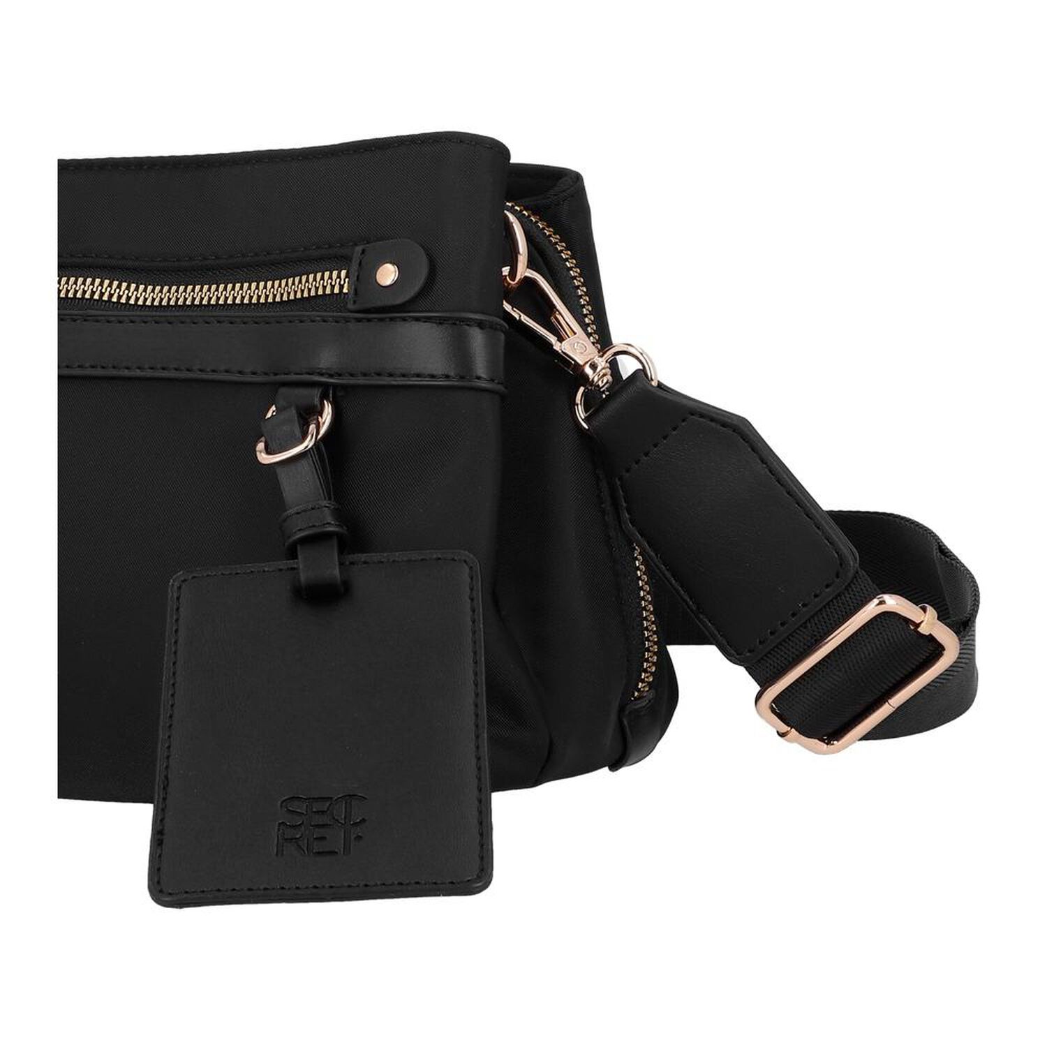 Bandolera Secret Lucerna St6 S Negro image number 4.0