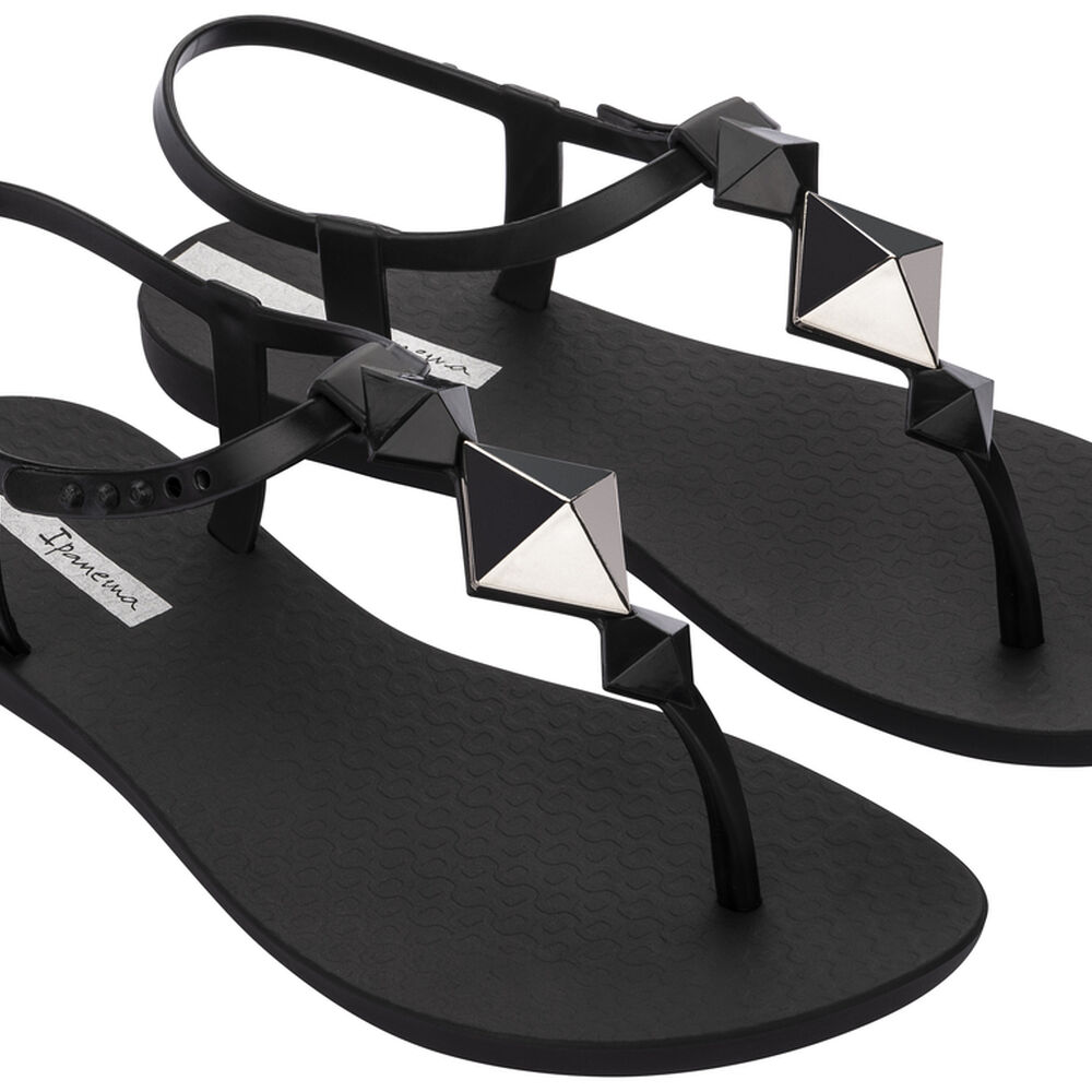 Sandalia Negro Mujer Classy Ipanema image number 1.0