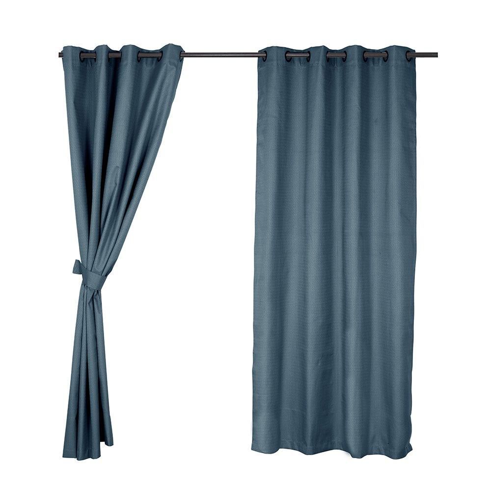 Set Cort. Blackout Argolla 140x220 Cms Regata Azul image number 0.0