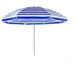 Sombrilla 2.40 Mts Diametro Playa Camping Diseño Rayas