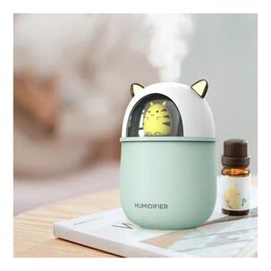Humidificador De Aire Eléctrico Usb Verde Agua