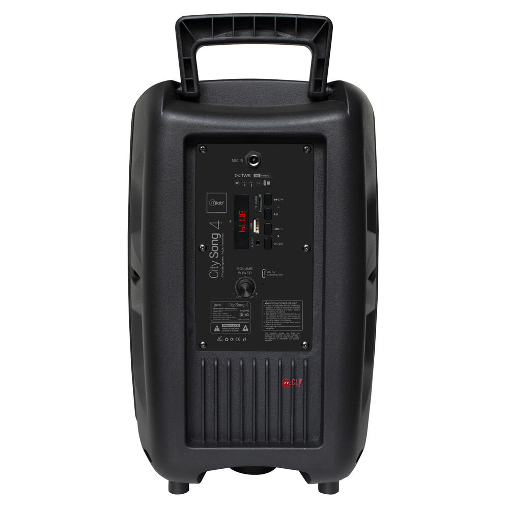 Parlante Karaoke 8 Pulgadas City Song4 - Ps image number 1.0