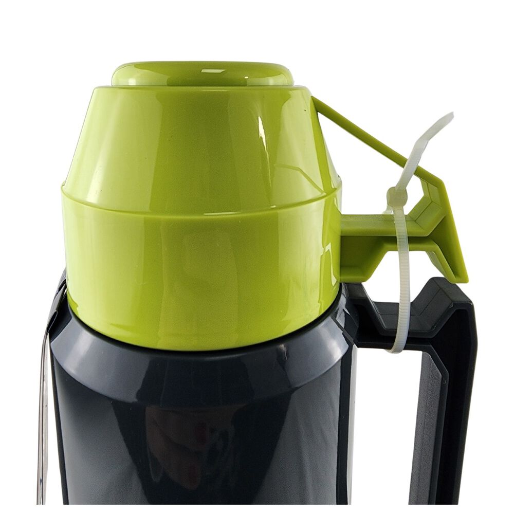 Termo Mega 1l New Megatemp Bebidas Calientes Frias Con Tazas Verde image number 6.0