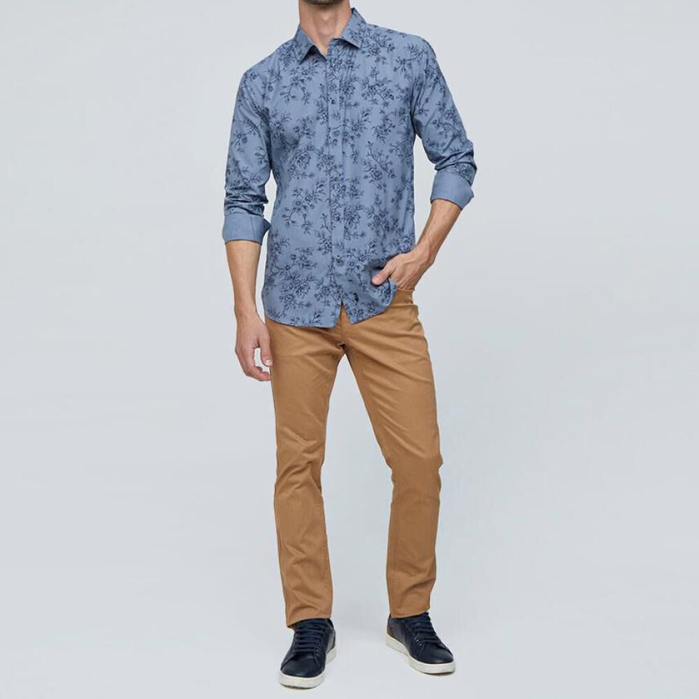 Camisa  Hombre Az Black image number 1.0