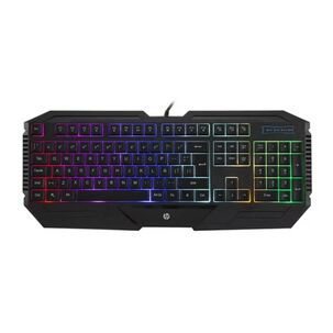 Teclado Gamer Usb Retroiluminado Rgb Negro K110