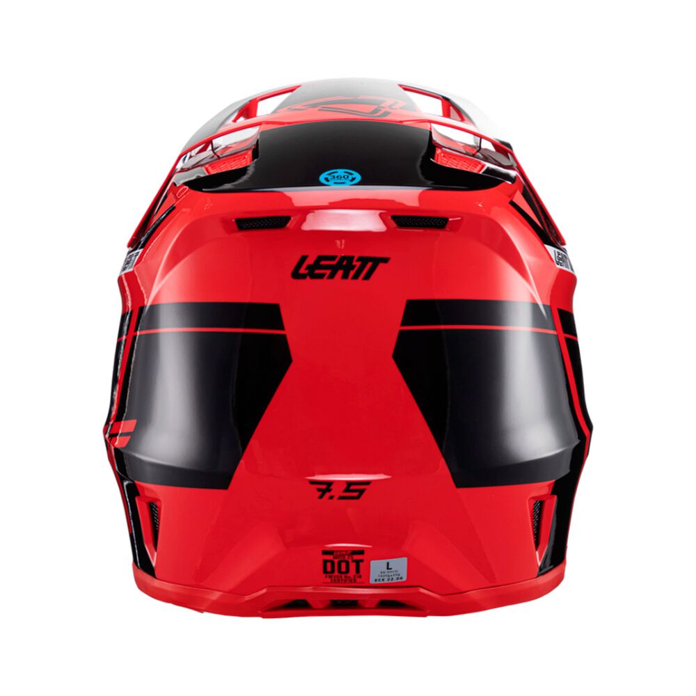 Kit Leatt Casco Con Antiparra Moto 7.5 V24 Rojo Xxl image number 4.0